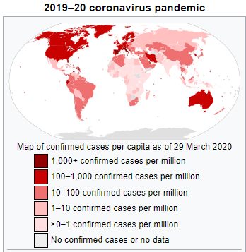 COVID-19 AFFECTED COUNTRIES