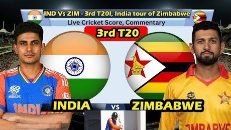 India vs Zimbabwe 3rd T20I 2024 