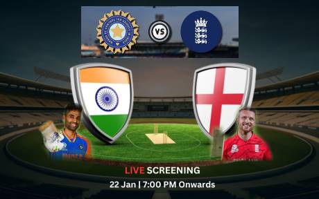 INDIA VS ENGLAND 1st T20, 2025